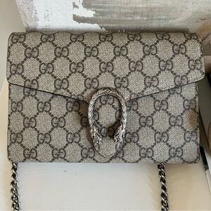 Gucci Supreme Canvas Dionysus Shoulder/Crossbody Bag